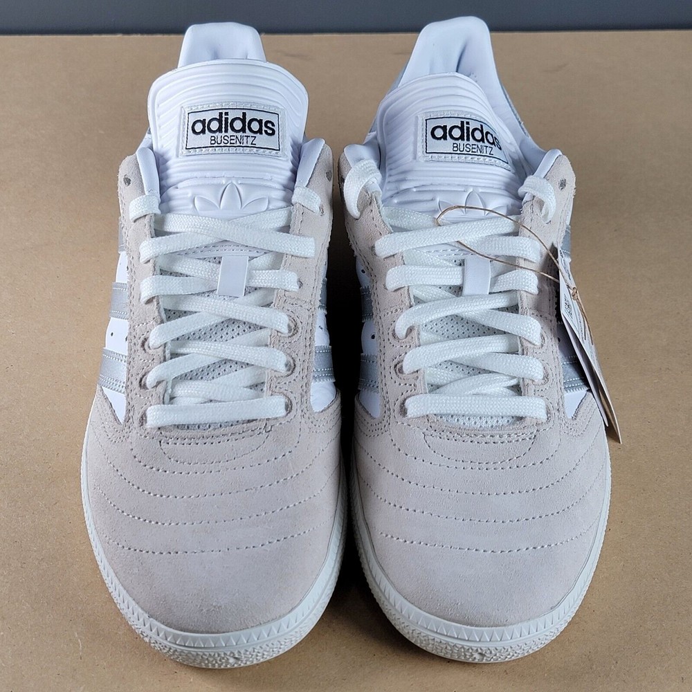 adidas Busenitz Skate Shoes Mens Size 8.5 Athletic White Silver GY6900 - Picture 3 of 5